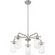 Delaney 5 Light 24 inch Brushed Nickel Chandelier Ceiling Light