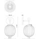 Alora Mood Cherise 1 Light 6.75 inch Matte Black Bath Vanity Light Wall Light