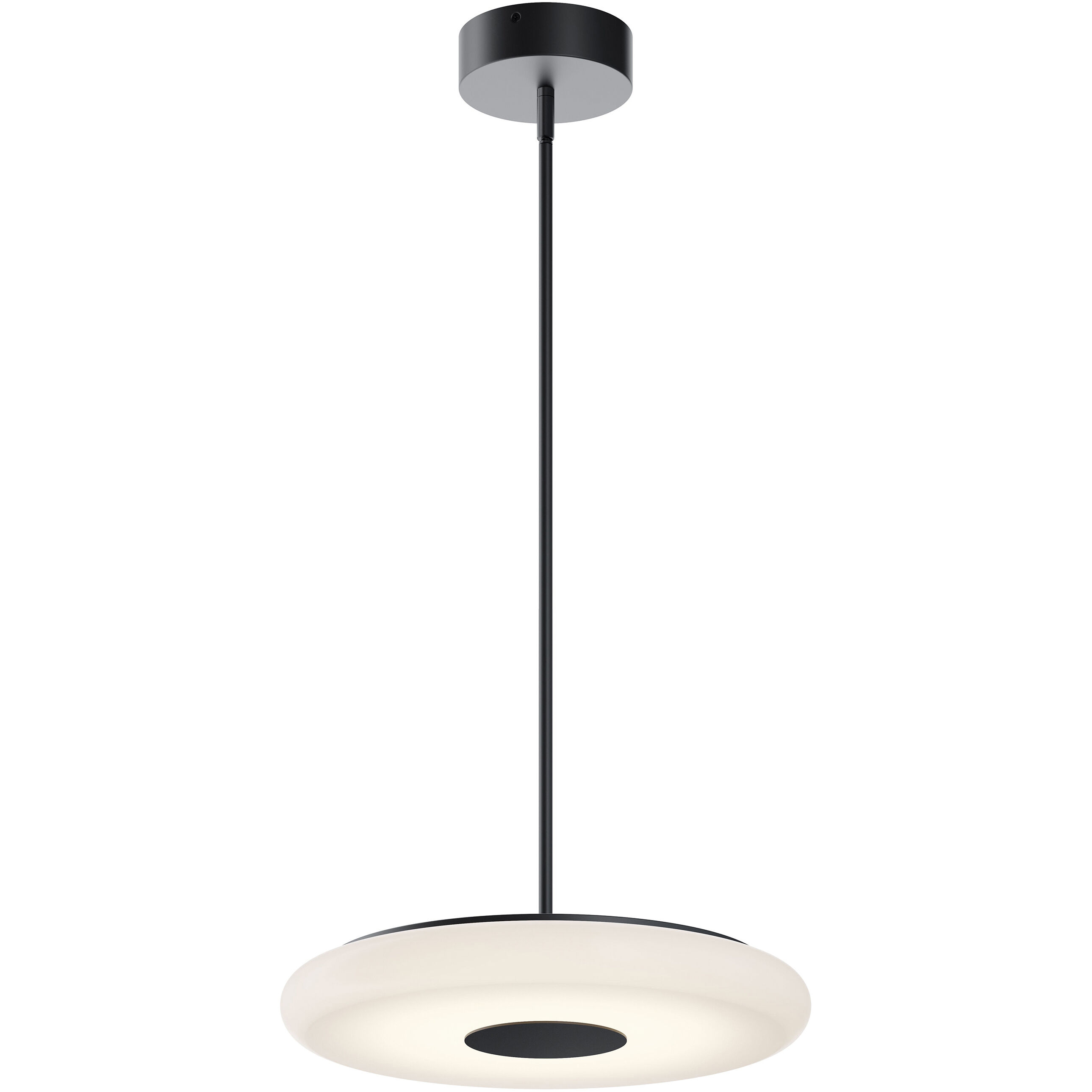 June LED 5.91 inch Black Pendant Ceiling Light