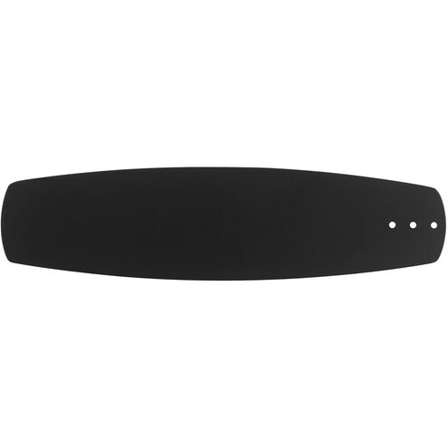 Breeze Patio Matte Black Set of 5 Fan Blades, Set of 5