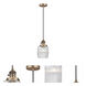 Franklin Restoration Colton 1 Light 6 inch Brushed Brass Mini Pendant Ceiling Light