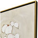 Sapphire Bounty Blue and Beige and Metallic and White Canvas, The Studio