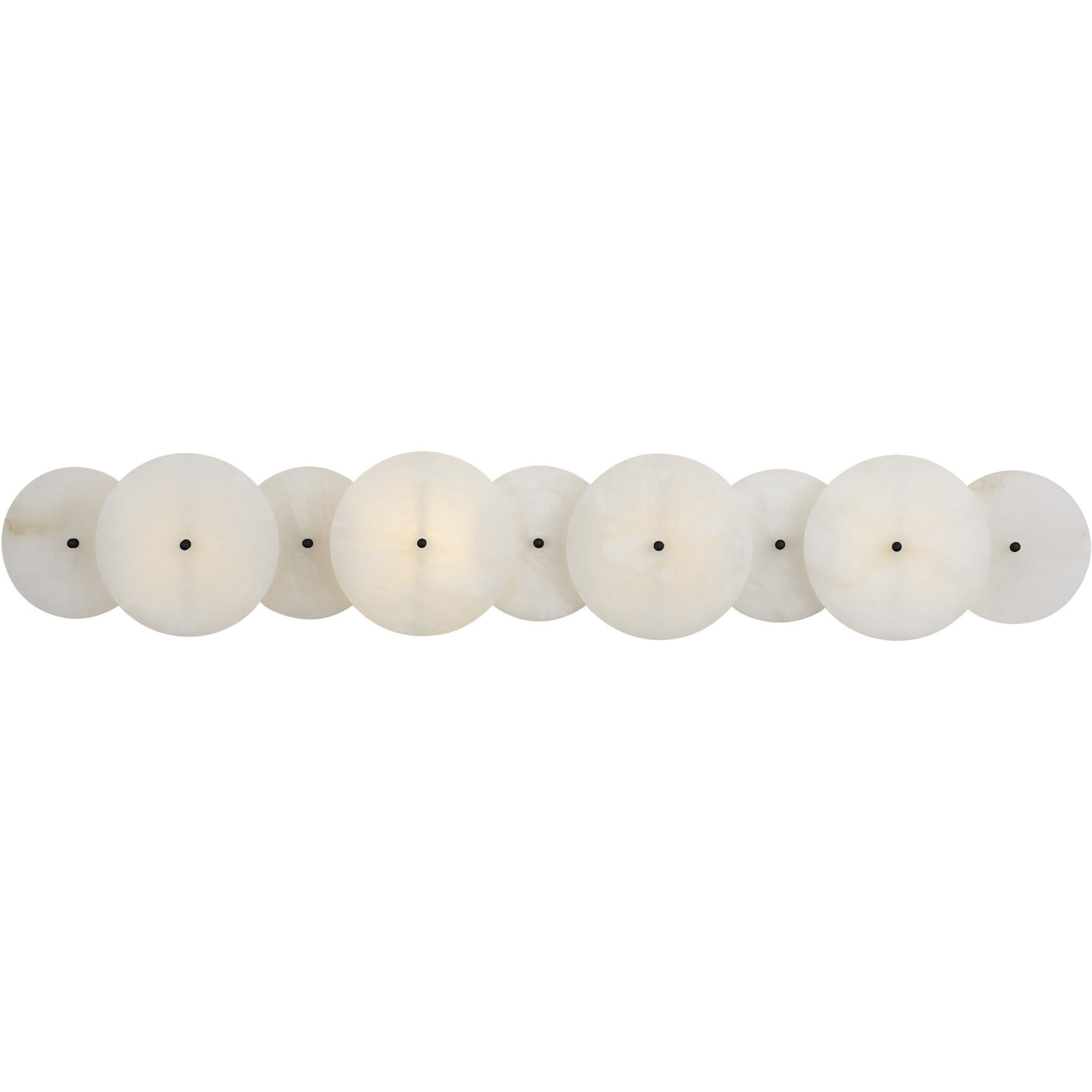 Cosmos 4 Light 35.75 inch Matte Black Vanity Light Wall Light, Smithsonian Collaboration