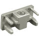 J Track 120 Brushed Nickel Track Component Ceiling Light