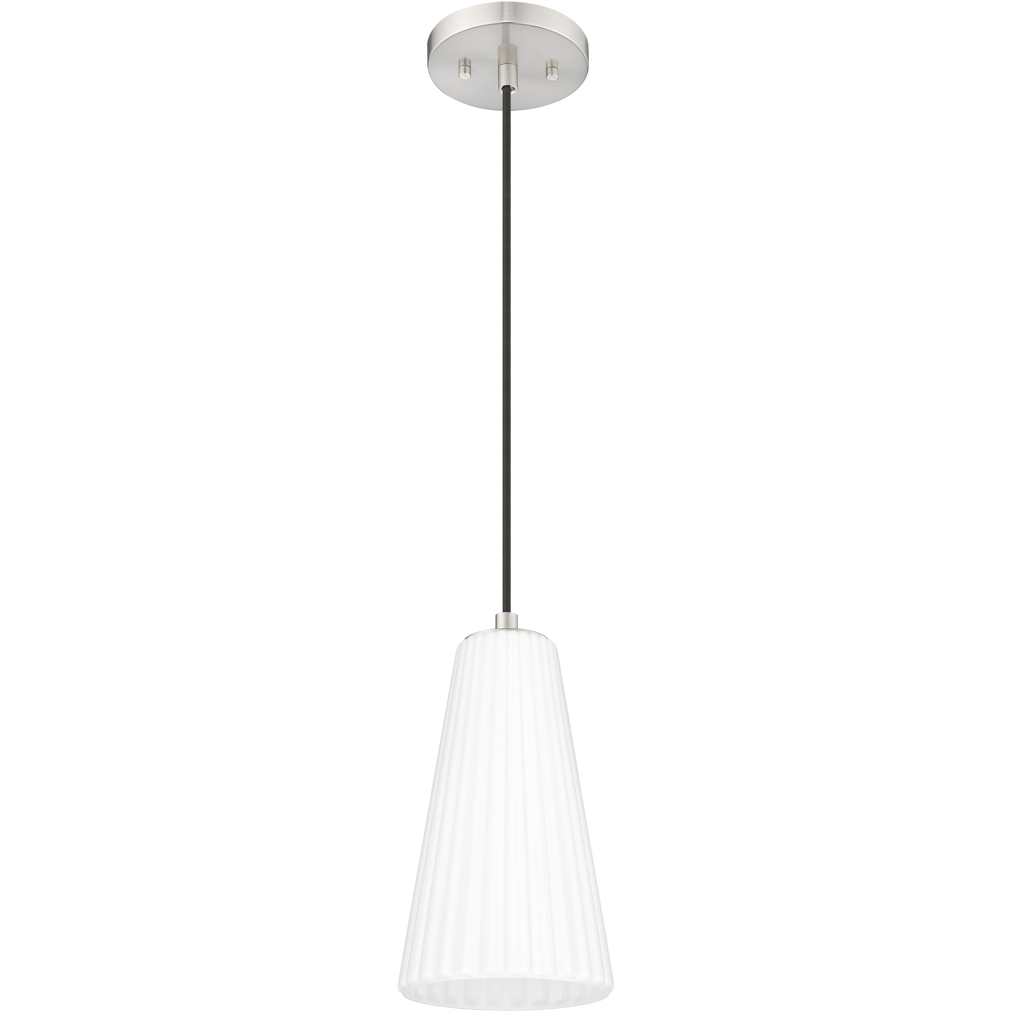 Farrell 1 Light 6 inch Brushed Nickel Pendant Ceiling Light
