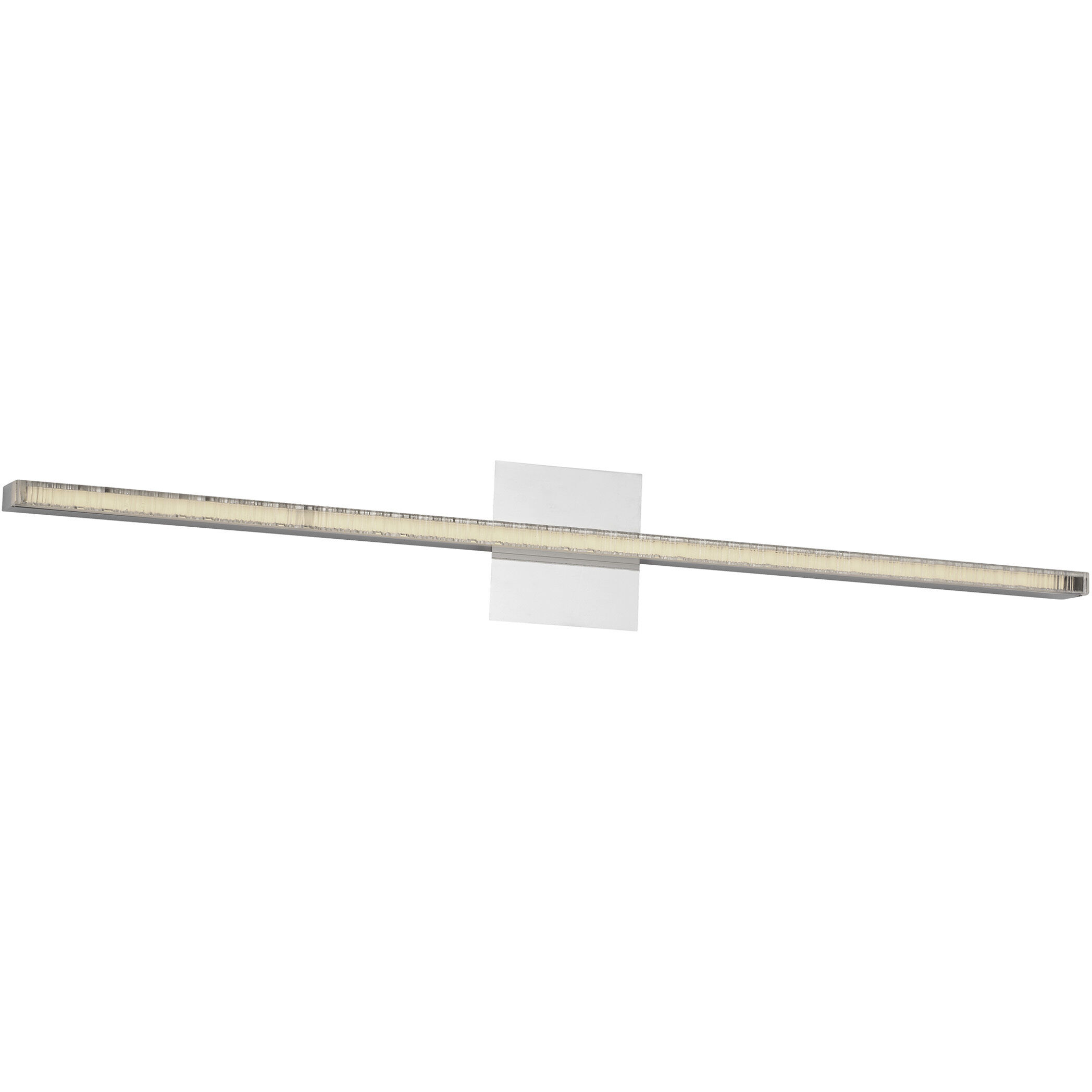Mick De Giulio Serre LED 35.8 inch Polished Nickel Bath Vanity Wall Light