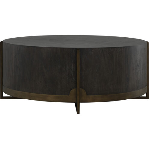 Clifton 49.75 X 49.75 inch Brown / Yellow Coffee Table