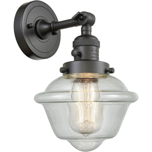Franklin Restoration Small Oxford LED 7.5 inch Oil Rubbed Bronze Sconce Wall Light, Franklin Restoration