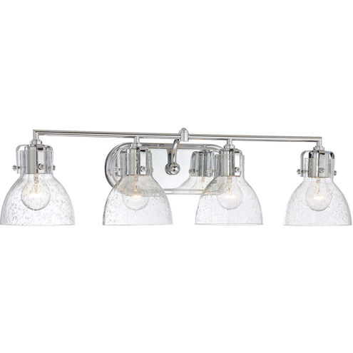 ML 4 Light 32 inch Chrome Bath Light Wall Light