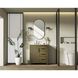Alina 32 X 34 inch Hazel Oak Bathroom Vanity Cabinet