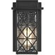 Wildey 1 Light 8.5 inch Black Outdoor Wall Sconce
