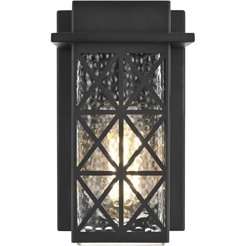 Wildey 1 Light 8.5 inch Black Outdoor Wall Sconce