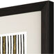 Gold Zulu Brown and Beige and Metallic and Neutral Framed Art