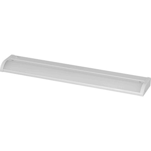 Hide-a-Lite V 120 LED 17.5 inch White LED Undercabinet Light in Matte White, Progress LED