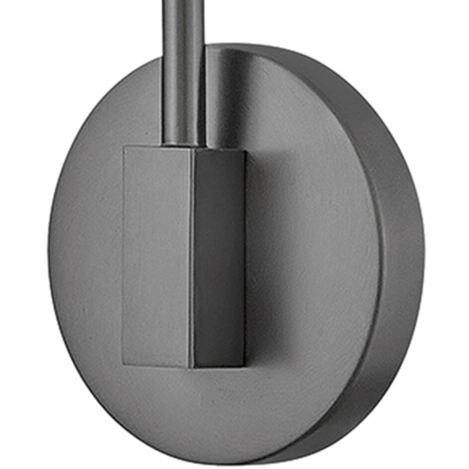 Altman Wall Mount Wall Light in Gunmetal