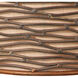 Flow 1 Light 6.63 inch Hammered Ore Wall Sconce Wall Light