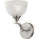 Bristol Lane 1 Light 6 inch Brushed Nickel Sconce Wall Light