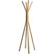Toby 68 inch Plywood with Natural Oak Wood Veneer Coat Rack