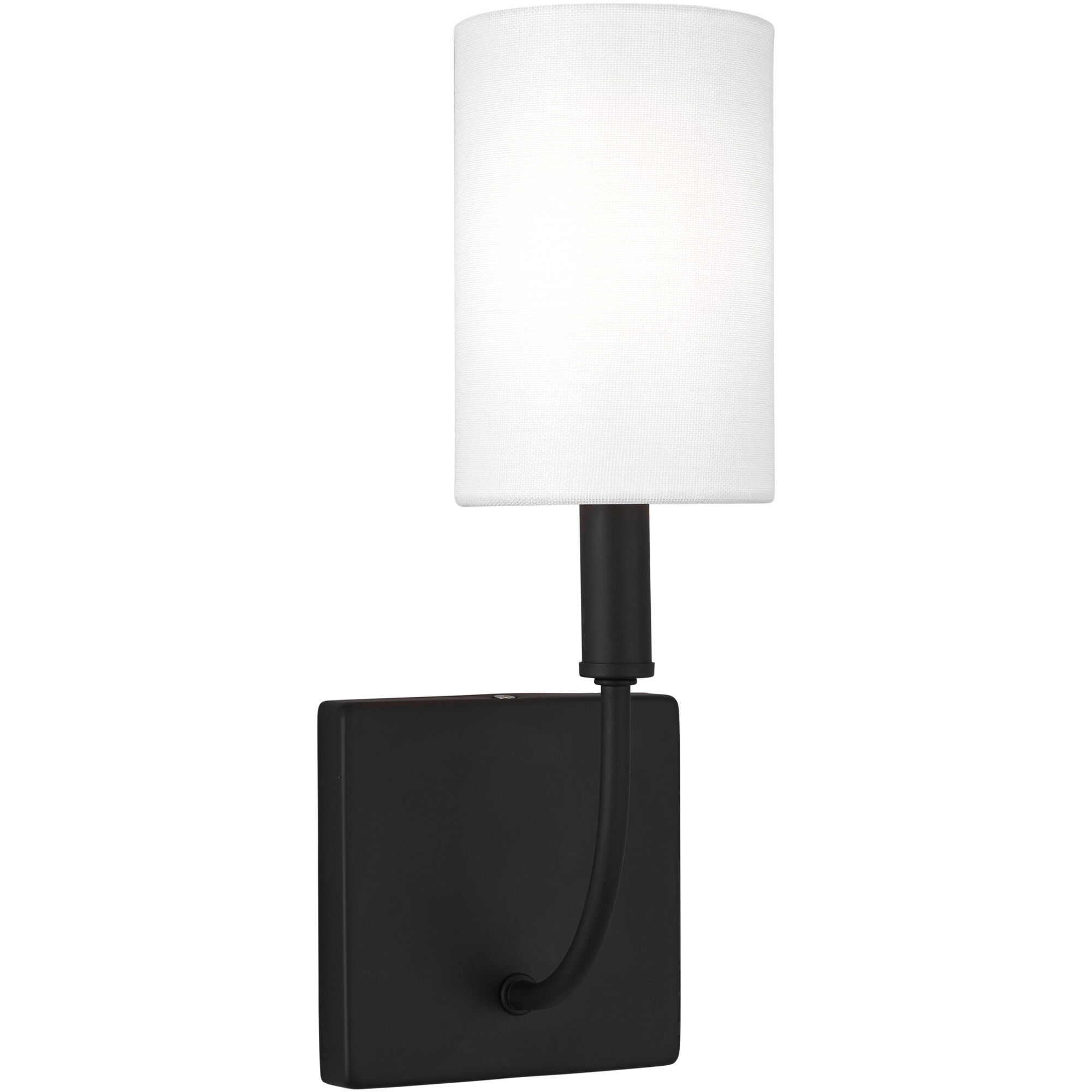 Greenwich 1 Light 5 inch Midnight Black Bath Vanity Wall Light