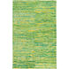 Bazaar 36 X 24 inch Lime, Bright Yellow, Dark Green, Mustard Rug