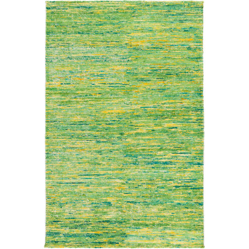 Bazaar 36 X 24 inch Lime, Bright Yellow, Dark Green, Mustard Rug