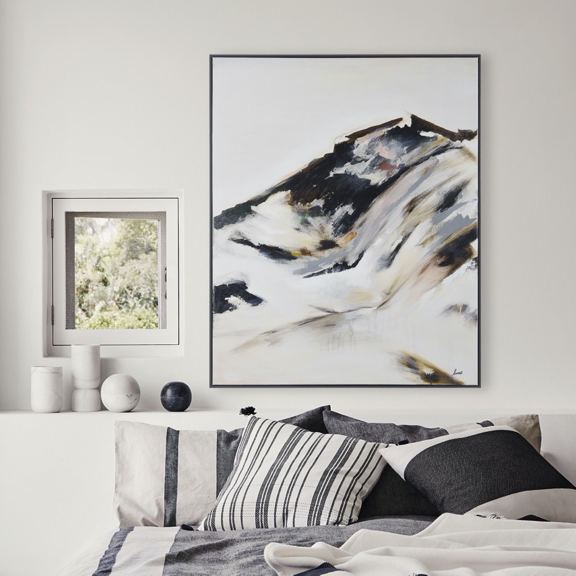 Infusion Black/Multiple Canvas Art