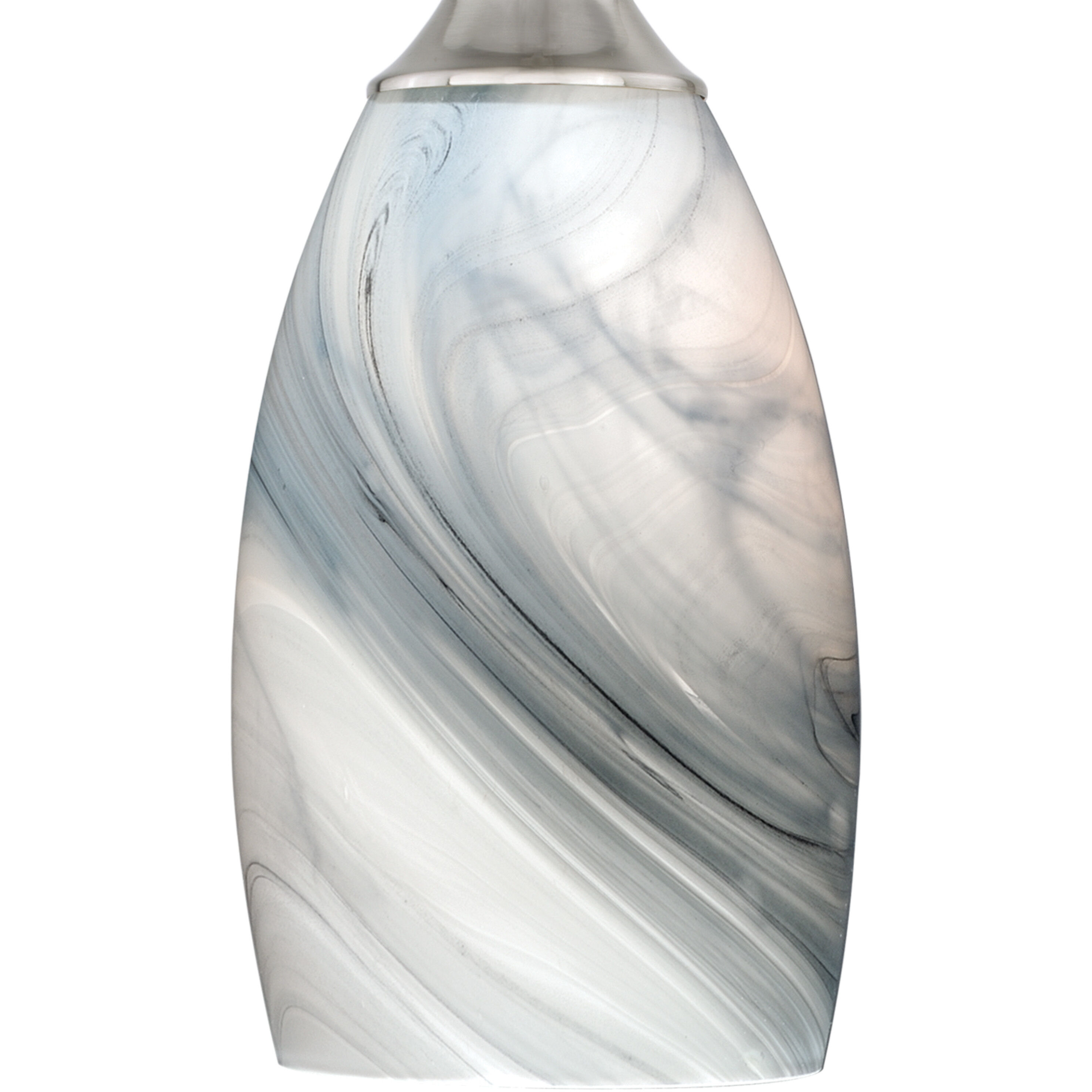 Milano LED 4.75 inch Satin Nickel Mini Pendant Ceiling Light