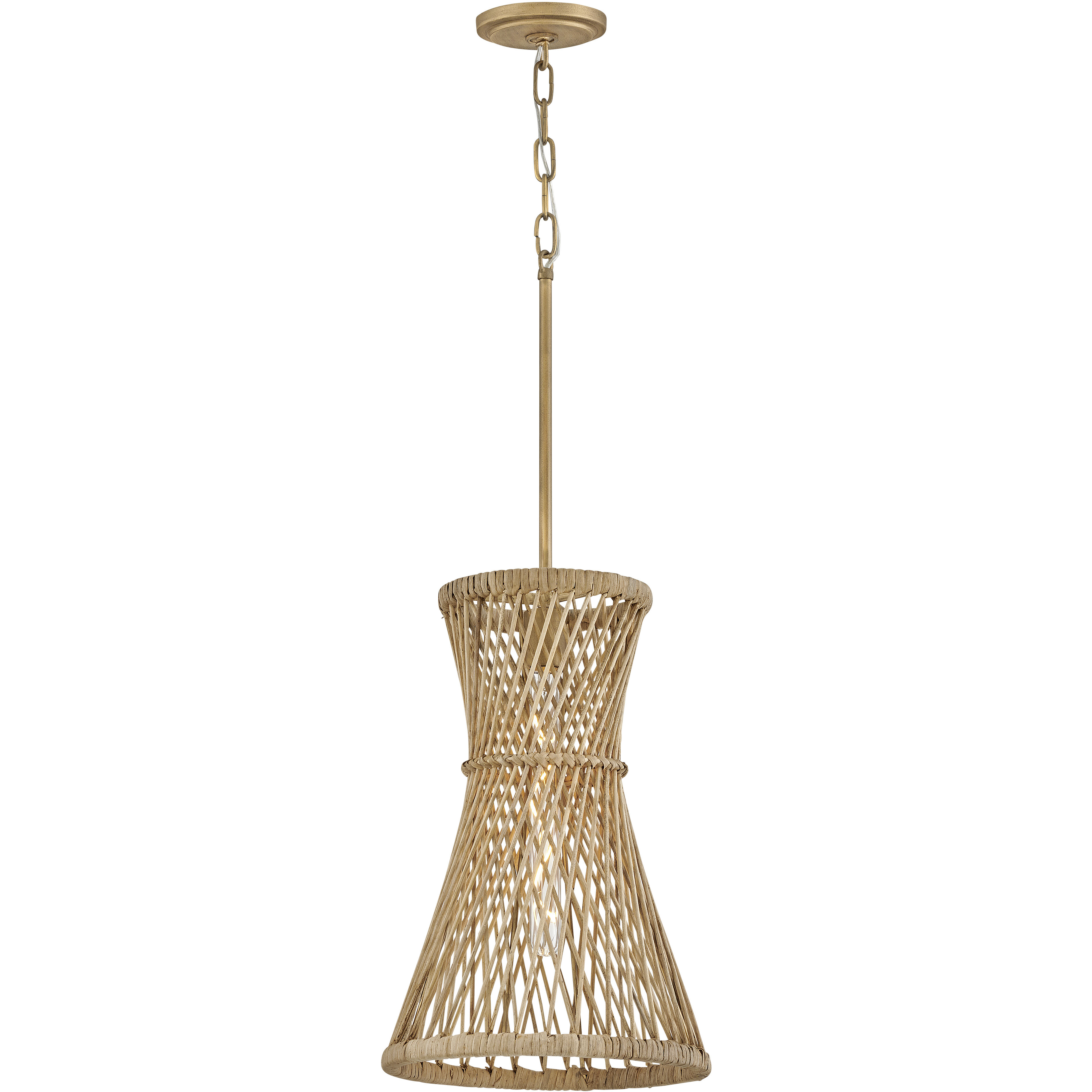 Twyla 12 inch Burnished Gold Indoor Pendant Ceiling Light