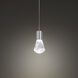 Plum LED 15 inch Satin Nickel Mini Pendant Ceiling Light