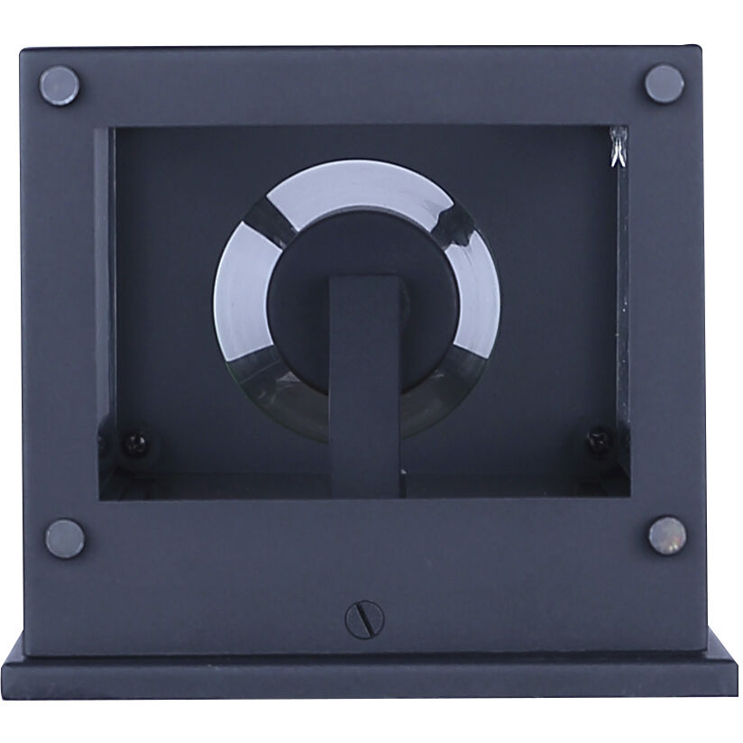 Miller 1 Light 5.5 inch Black/Gold Outdoor Lantern