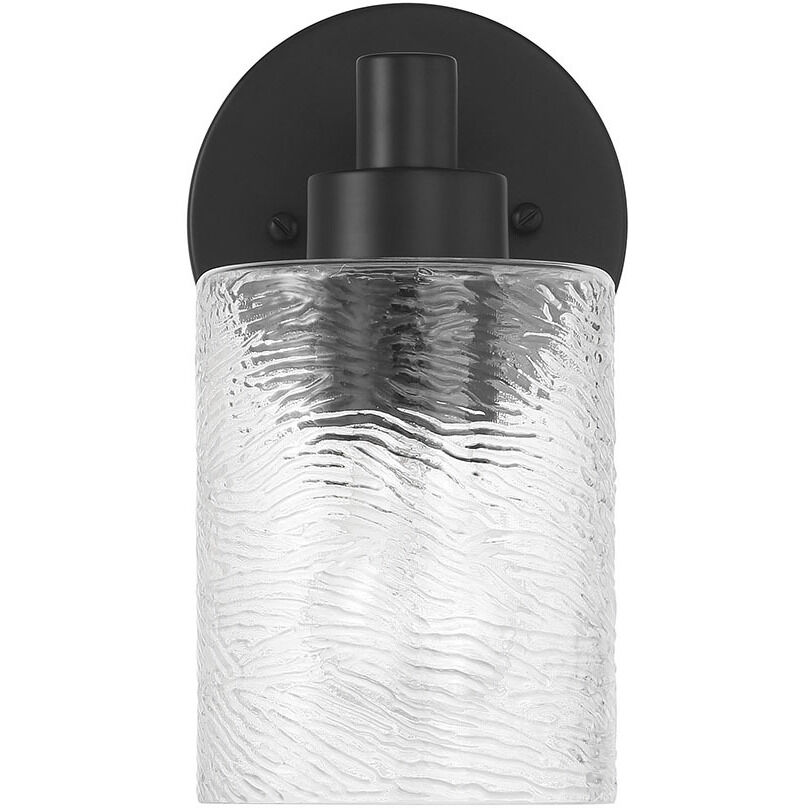 Lyndsey Wall Sconce Wall Light in Flat Black