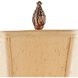 Sweet Ginger 35.5 inch 60 watt Antique Gold Table Lamp Portable Light