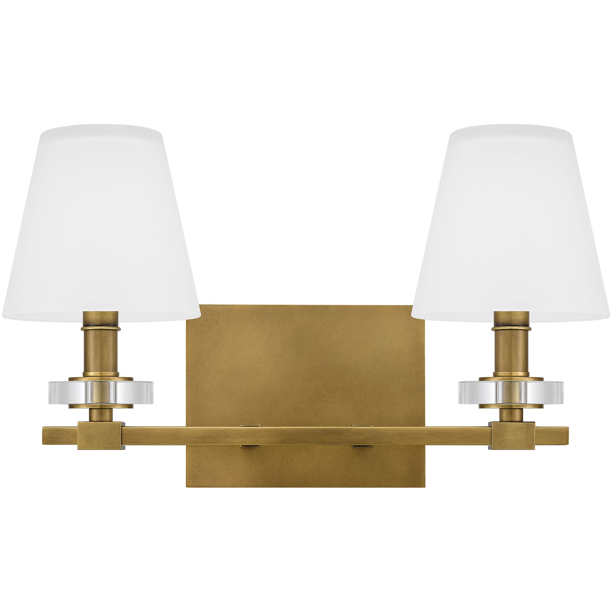 Kelsey Glen 2 Light 16 inch Weathered Brass Bath Light Wall Light