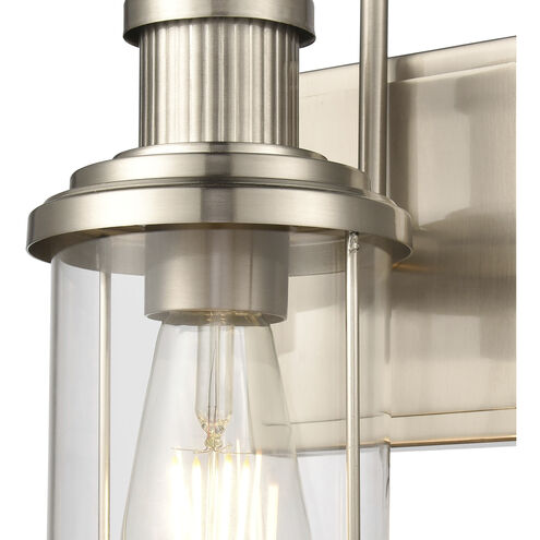 Millburn 1 Light 6 inch Satin Nickel Vanity Light Wall Light