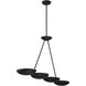 Undertas 4 Light 48 inch Iron Ore Island Light Ceiling Light
