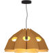 Victoria 29.5 inch Petribi Pendant Ceiling Light in Petribi/Ash