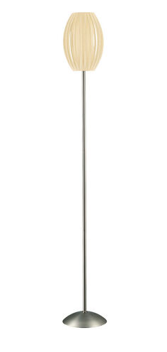 Egg 70 inch 23.00 watt Satin Steel Floor Lamp Portable Light