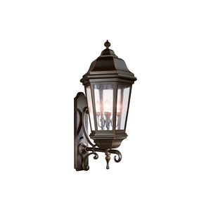 Lucille 4 Light 44 inch Antique Bronze Outdoor Wall Lantern in Incandescent