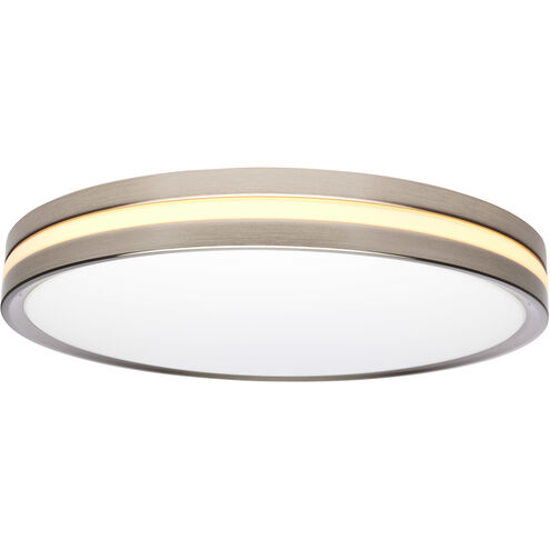 Brentwood LED 14.37 inch Brushed Nickel Close-to-Ceiling Ceiling Light