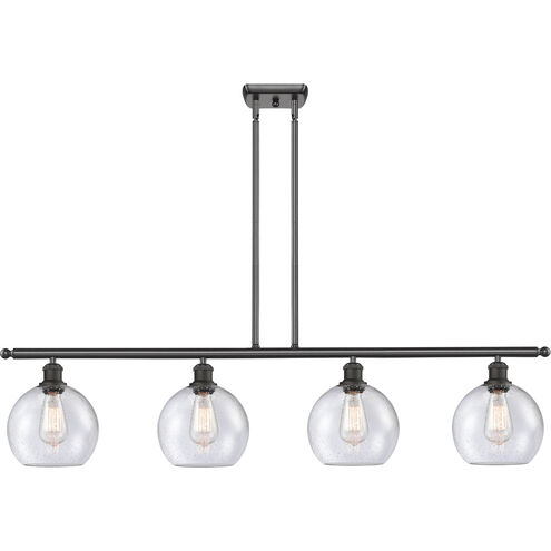 Ballston Athens 4 Light 48 inch Oil Rubbed Bronze Island Light Ceiling Light