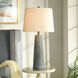 Conical 31.5 inch 150.00 watt Denim Washed Table Lamp Portable Light