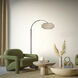 Bellamy 82 inch 150.00 watt Matte Black Floor Lamp Portable Light