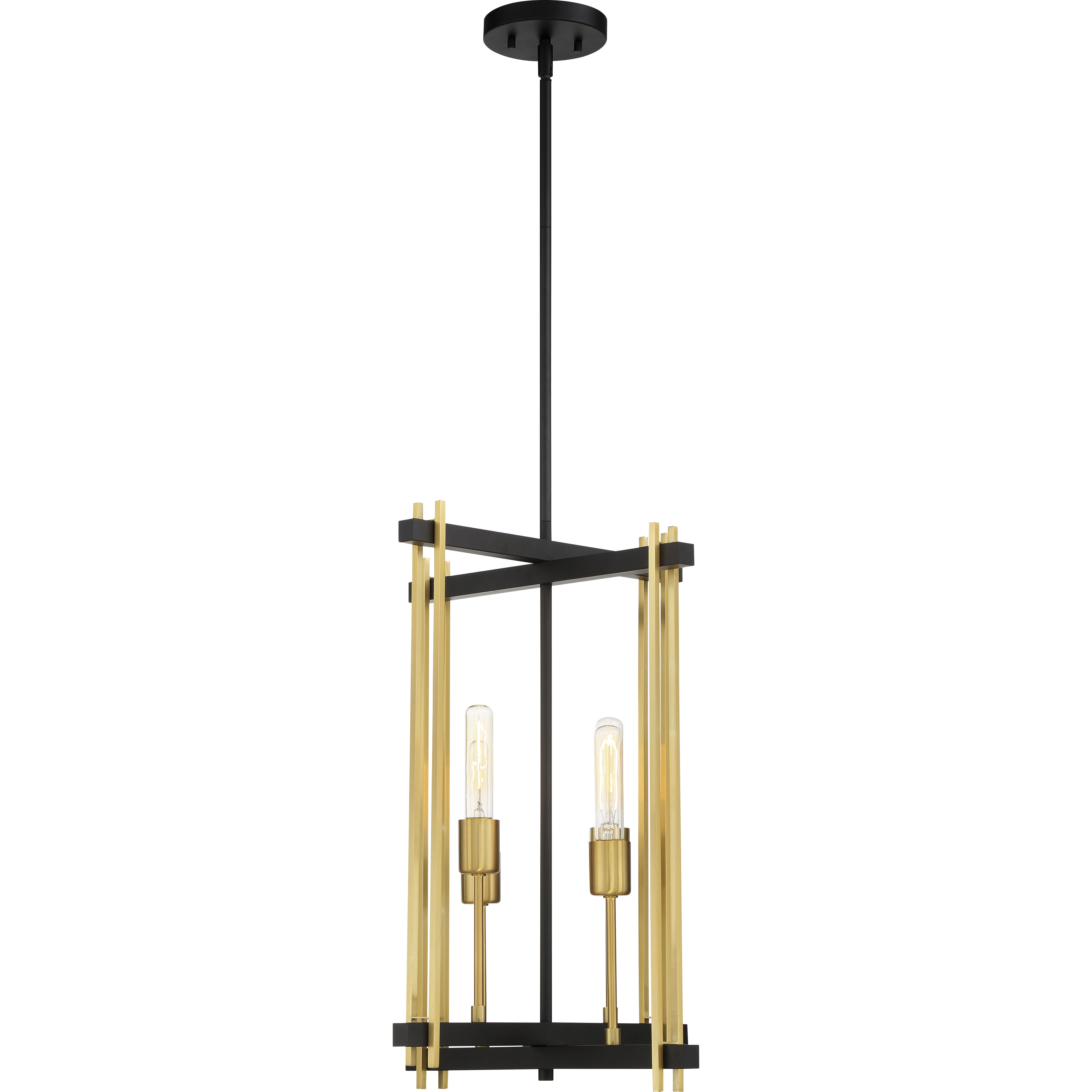 Marion 4 Light 15 inch Aged Bronze and Natural Bronze Pendant Ceiling Light