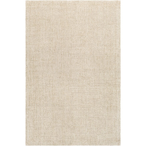 Messina 120 X 96 inch Light Gray/White Handmade Rug in 8 x 10, Rectangle