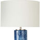 Coastal Living Tide 32 inch 150.00 watt Blue Table Lamp Portable Light