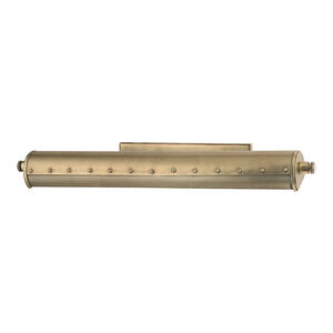 Gaines 120 watt 25.5 inch Aged Brass Picture Light Wall Light