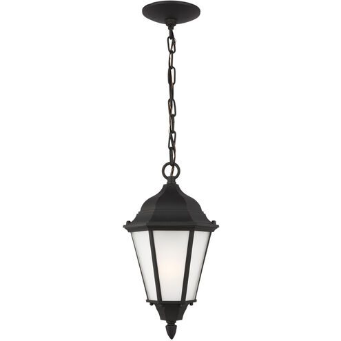 Bakersville 1 Light 7.88 inch Black Outdoor Pendant