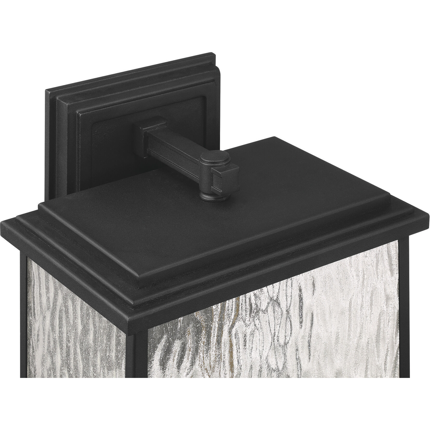 Estate 4 Light 24 inch Black and Brass Outdoor Wall Sconce