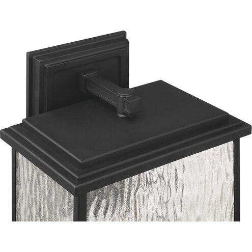 Estate 4 Light 24 inch Black and Brass Outdoor Wall Sconce