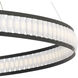 Forster LED 27.5 inch Black Pendant Ceiling Light, Small